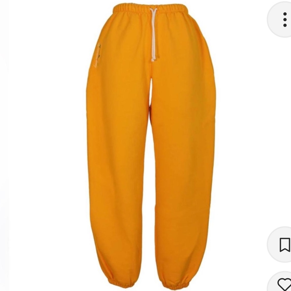 Heavy manners airport sweatpants in daffodil